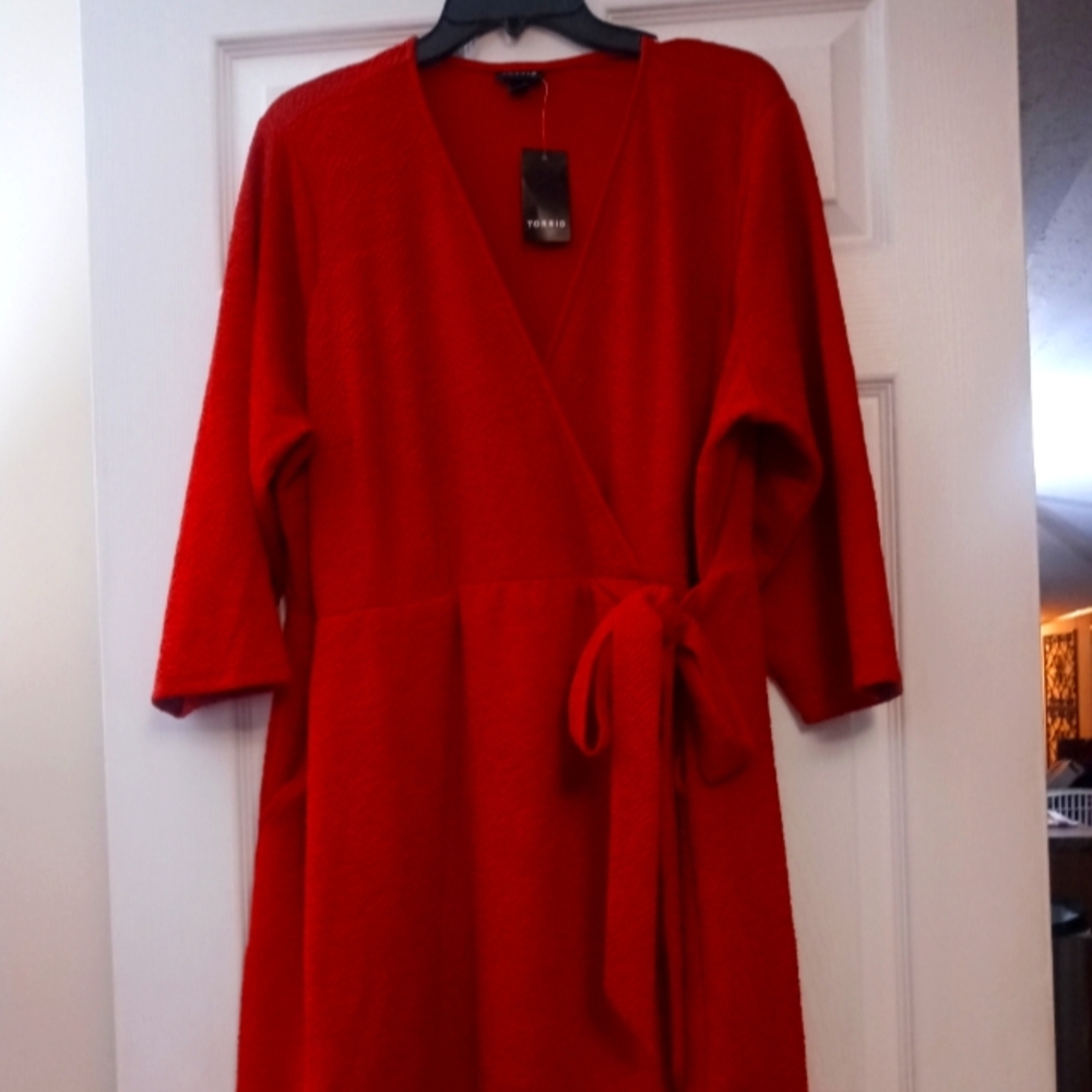 NWT Torrid Dress. Rust Color. Size 3x